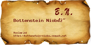 Bottenstein Niobé névjegykártya
